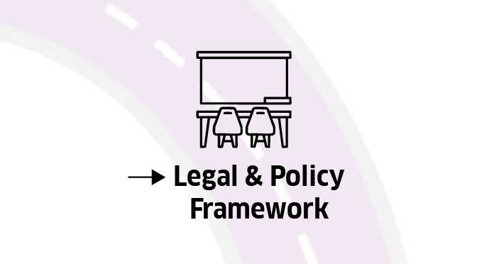 Legal & Policy Framework Icon Roadmap