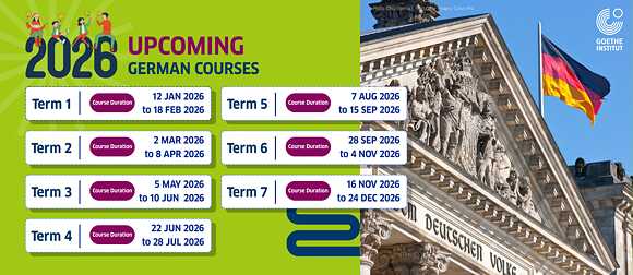 2026 German courses