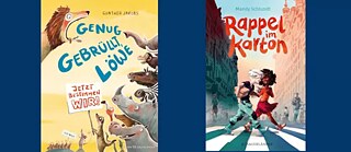 صورة مجمعة لغلافي كتاب