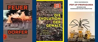 صورة تجميعية مصممة ل3 أغلفة كتب