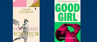 صورة تجميعية مصممة لغلافي كتابين