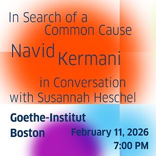 Navid Kermani in Boston promotional image