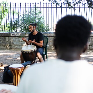 Ein Percussion-Workshop