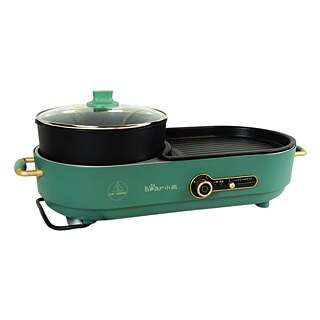 Electric Hot Pot and Grill Pan