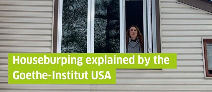 House with an open window