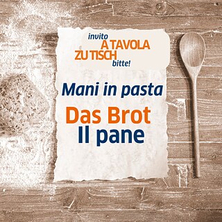 Brotbacken / mani in pasta