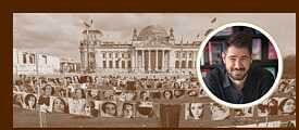 Kundgebung zum internationalen Long Covid Arwareness Day im März 2024 vor dem Deutschen Bundestag in Berlin