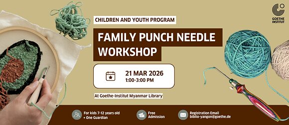 Family Punch Needle Workshop
