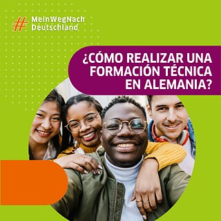 Banner sobre la formación profesional en Alemania