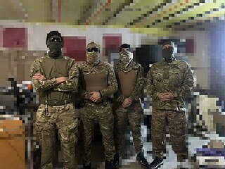 Operátori dronov z jednotky Kraken 1654.