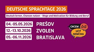 Deutsche Sprachtage 2026