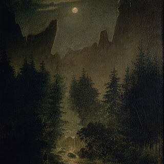 Uttewalder Grund Caspar David Friedrich