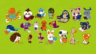 Vorlesestunde in der Bibliothek