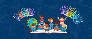 Kindertag Vorlesestunde