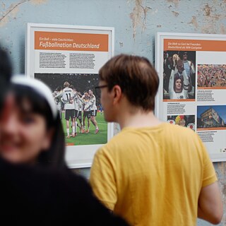 Posterausstellung Fußballnation Deutschland