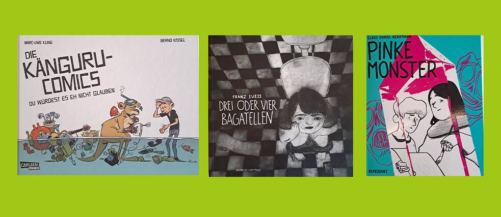 Die Känguru Comics 2. Drei oder Vier Bagatellen. Pinke Monster.