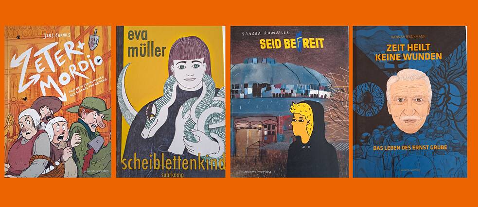 Zeter+Mordio. Scheiblettenkind. Seid Befreit. Zeit heilt keine Wunden.
