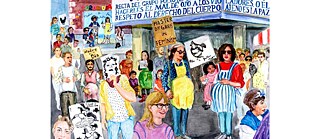 Admiring Polvo de la Gallina negra, mistresses of feminist art