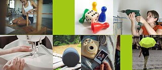 Collage amb objectes