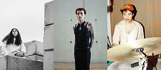 V.l.n.r.: Tanine Kian, Nadia u. Ruggero di Luisi