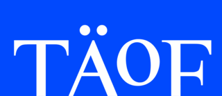 Horizontal GIF in The Art of Freedom design featuring a blue background and a large white TAoF wordmark.