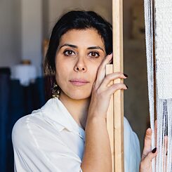 A portrait picture of the artist