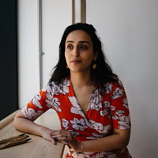 Portrait of the artist &copy; © Private Saena Delacroix