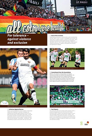 Fan culture and social engagement – from passionate support to initiatives promoting tolerance and diversity and combating violence and exclusion