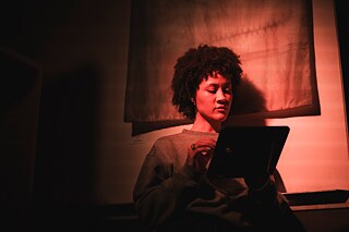 Sondi performing during Heart Rests Twice - Concert 4 at Murmur, 9 March 2026