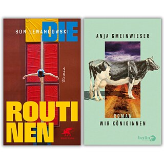 Lewandowski: Die Routinen / Gmeinwieser: Wir Königinnen (Buchcover)