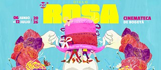 Ilustración de Rosa von Praunheim con un sombrero