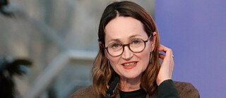 Katerina Poladjan bei der Verleihung des Preises der Leipziger Buchmesse