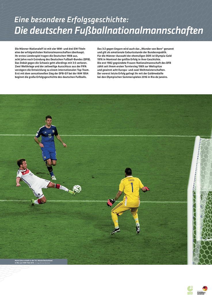 Die deutschen Nationalmannschaften – Erfolge, Entwicklungen und prägende Persönlichkeiten im Männer- und Frauenfußball.