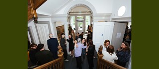 Reception in the entrance area