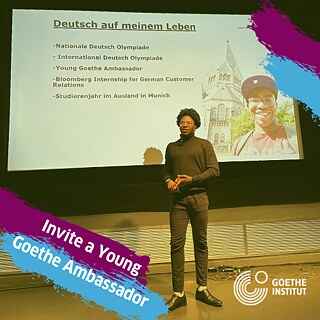 YGA beim Präsentieren