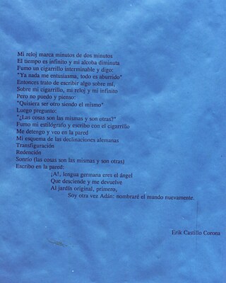 Poema a la lengua alemana.