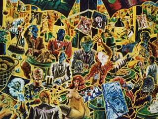 Obra del pintor Jörg Immendorff.