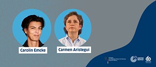 Carolin Emcke y Carmen Aristegui