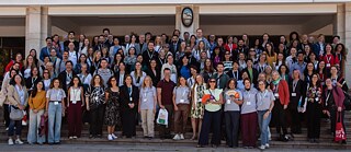 Gruppenfoto von Lehrkräften auf dem Deutschlehrerkonkress Mendoza
