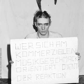 Foto af musikeren Blixa Bargeld