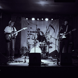 CAVA band members on stage