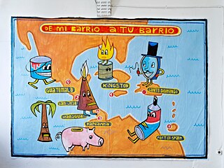 Mapa de "De mi barrio a tu barrio"