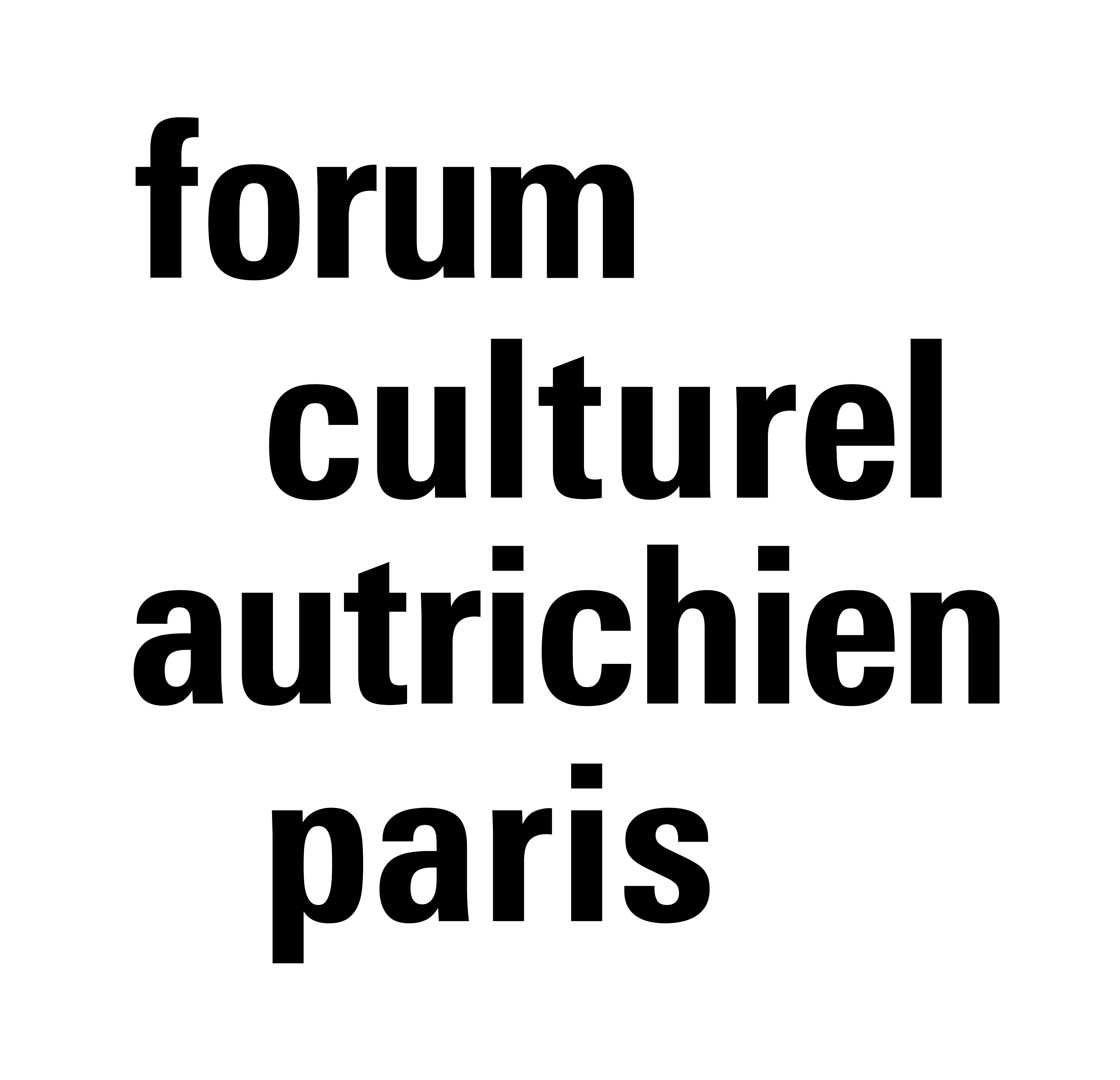 Logo du forum culturel autrichien paris