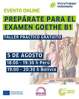 Preparación para el Goethe-Zertifikat B1