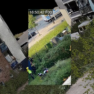 Video footage taken by a local resident has been integrated into a digital reconstruction of the courtyard in Amsterdam Nieuw-West where Sammy Baker was killed. This was made possible using photogrammetry techniques developed by Forensic Architecture and Forensis.