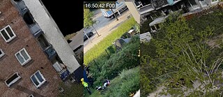 Video footage taken by a local resident has been integrated into a digital reconstruction of the courtyard in Amsterdam Nieuw-West where Sammy Baker was killed. This was made possible using photogrammetry techniques developed by Forensic Architecture and Forensis.