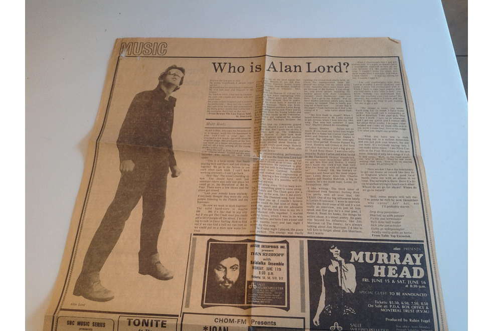 Newspaper page