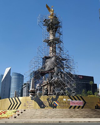 El Ángel de la Independencia, el monumento más emblemático de la CDMX.