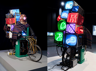 „Die Rehabilitierung von Dschingis Khan“, mit freundlicher Genehmigung des Nam June Paik Art Center.