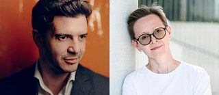 La photo montre les auteurs Djaiz et Iakhina